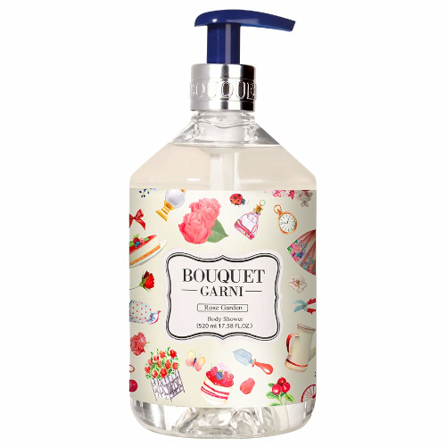 Гель для душа Bouquet Garni Розовый сад Fragranced Body Shower Rose Garden 520 мл