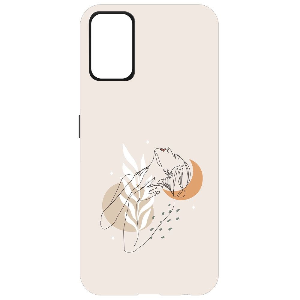 

Чехол-накладка Krutoff Soft Case Женственность для Realme 7 Pro черный