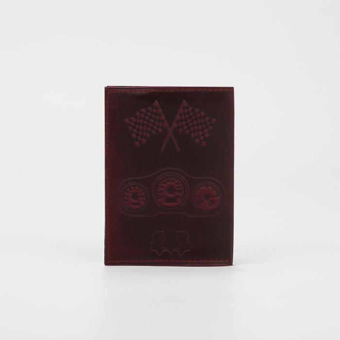 Обложка для паспорта унисекс RST 1447869, бордовый