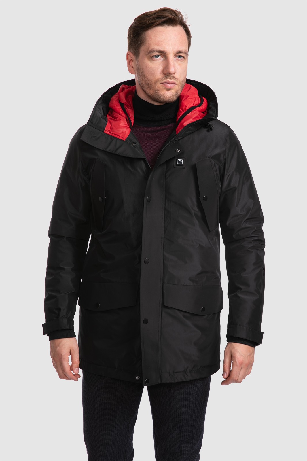 

Ветровка мужская Kanzler 010012W04O030 черная 50 RU, 010012W04O030