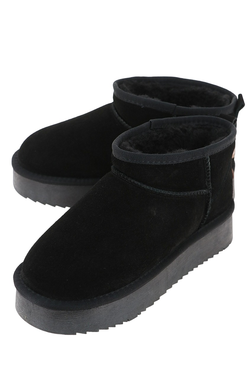 

Угги женские KRONSTEP 605019-6 черные 36 RU, Черный, 605019-6