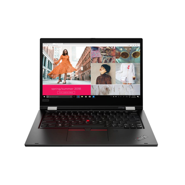 фото Ноутбук lenovo thinkpad l13 yoga gen 2 black (20vk000vrt)