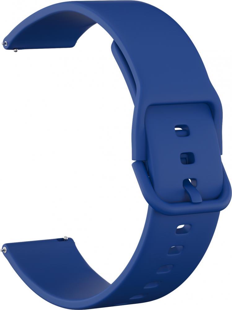 

Ремешок силиконовый GSMIN Sport Line Soft 22 для Amazfit Stratos 2 (Синий), Ремешок силиконовый GSMIN Sport Line Soft 22 для Amazfit Stratos 2