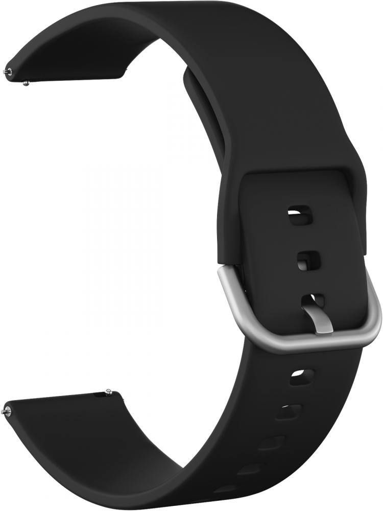 

Ремешок силиконовый GSMIN Sport Line 22 для Amazfit Stratos 2 (Черный), Ремешок силиконовый GSMIN Sport Line 22 для Amazfit Stratos 2