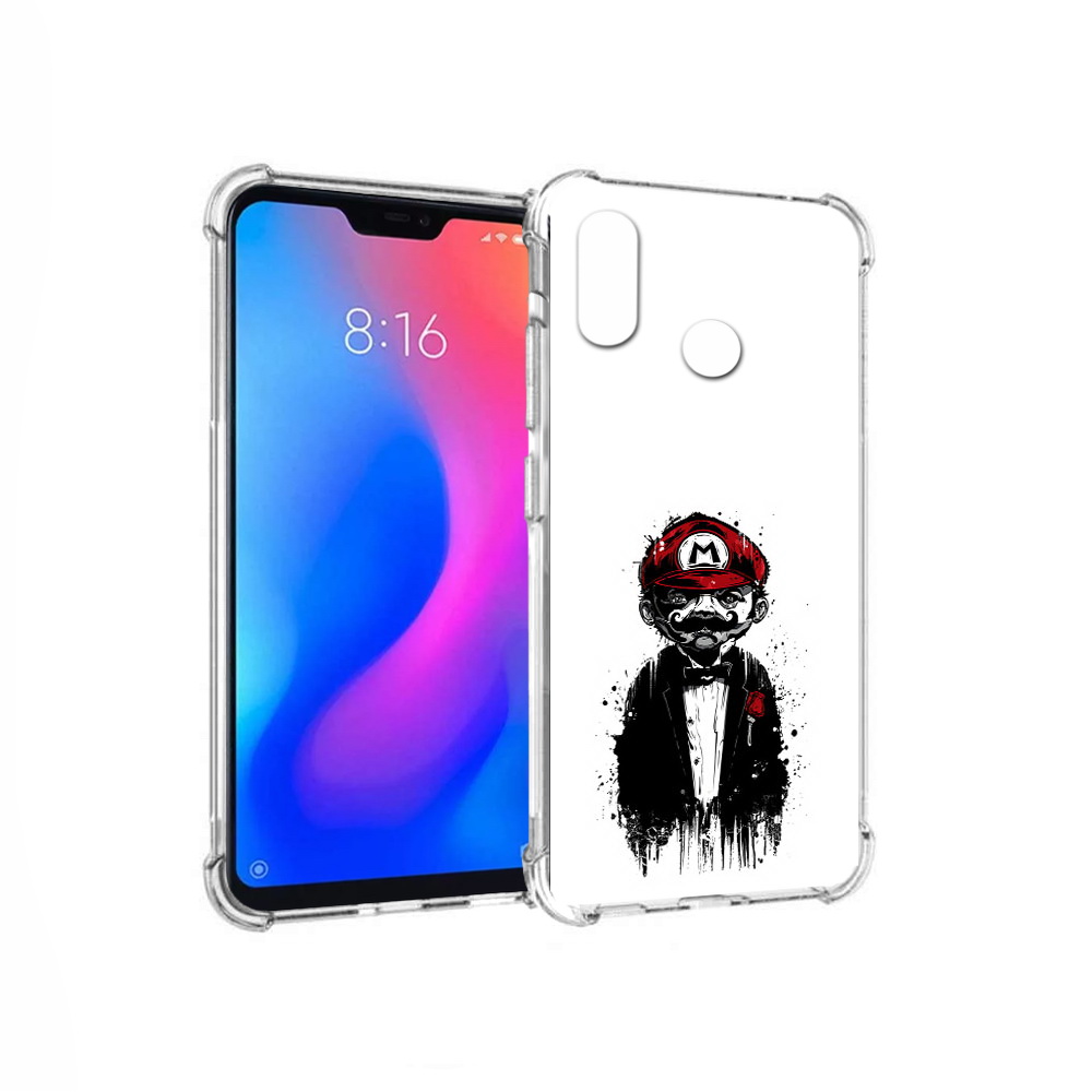 

Чехол MyPads Tocco для Xiaomi Redmi 6 Pro марио (PT113887.306.458), Прозрачный, Tocco