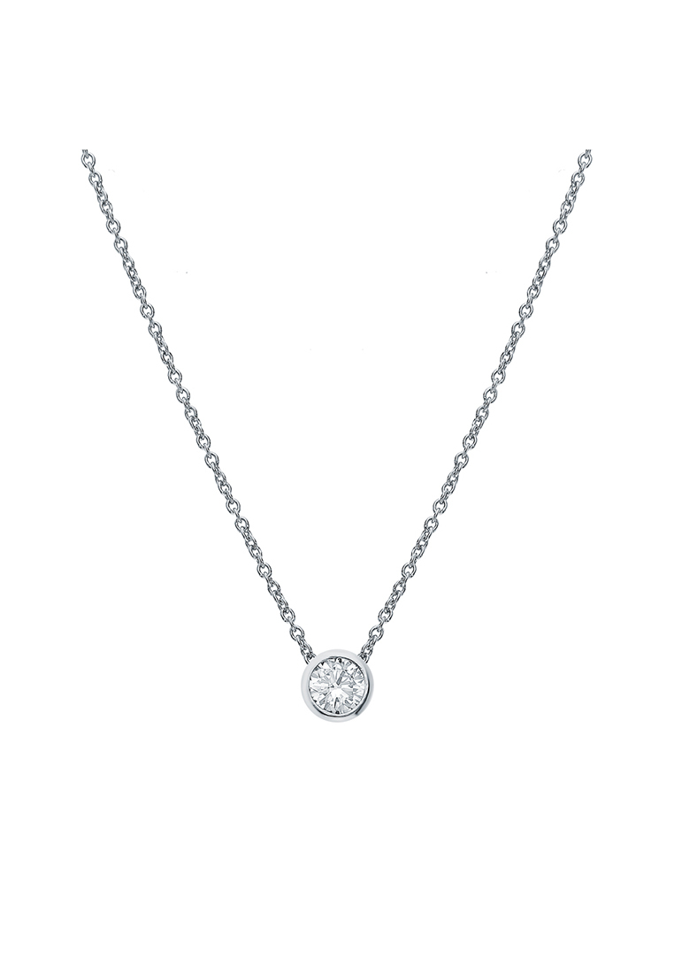 

Колье из серебра 45-50 см Kari Jewelry Ср925Р-847703045, фианит, Ср925Р-847703045