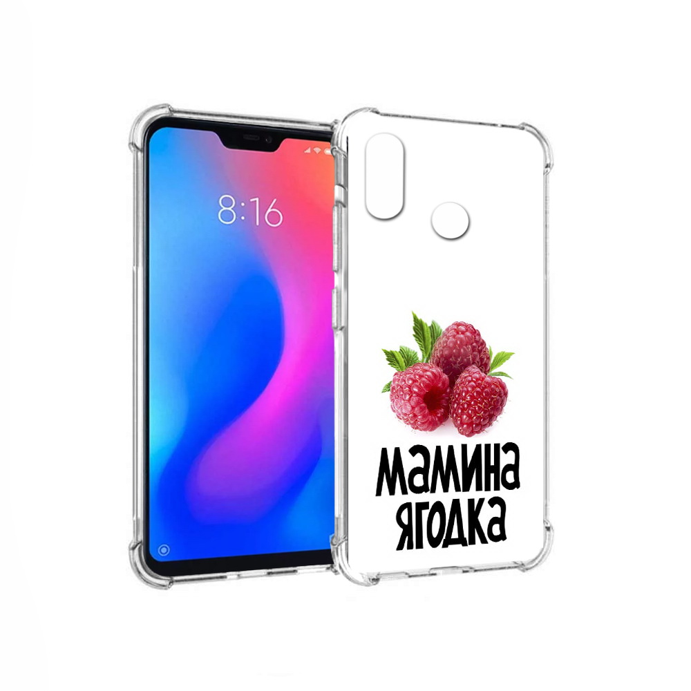 

Чехол MyPads Tocco для Xiaomi Redmi 6 Pro мамина ягодка (PT113887.306.456), Прозрачный, Tocco