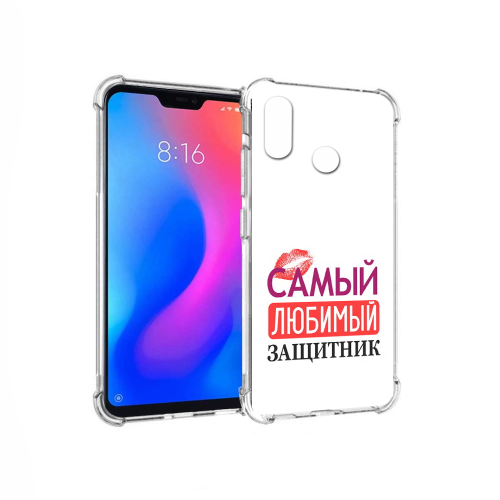 

Чехол MyPads Tocco для Xiaomi Redmi 6 Pro любимый защитник (PT113887.306.451), Прозрачный, Tocco