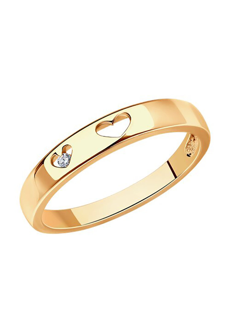 

Кольцо из серебра с фианитом р.  SOKOLOV 93010409, 93010409_k
