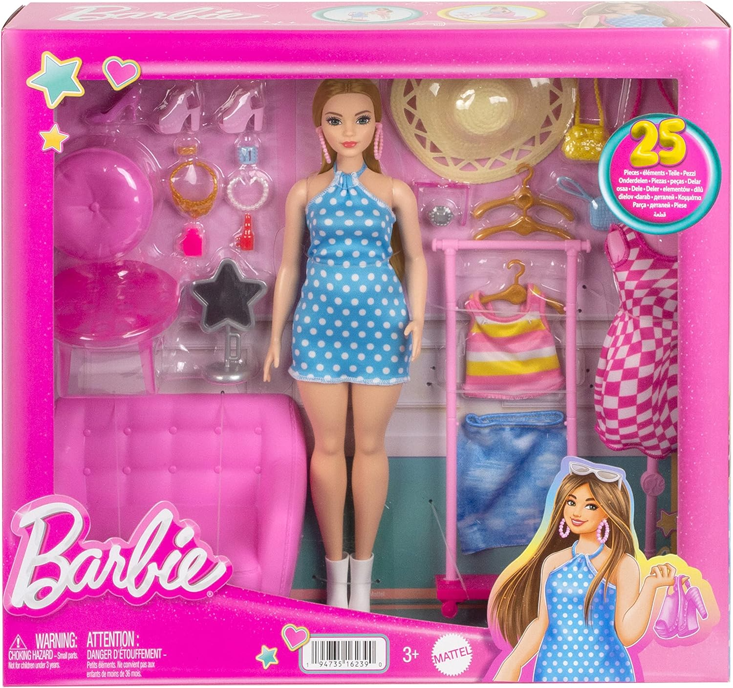 

Кукла Barbie и модный набор HPL78, HPL78