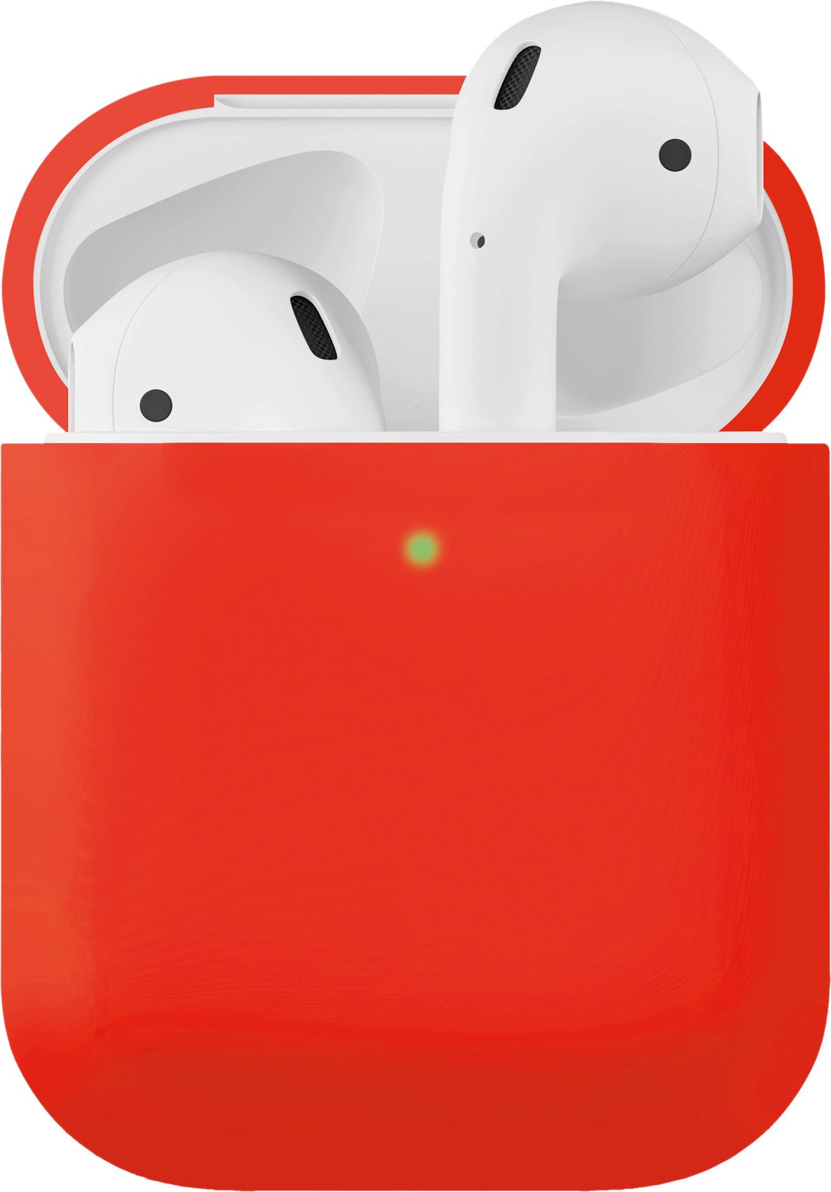 Moonfish MF-APC-032 (для Apple Airpods  Soft Touch  Antishock  красный)