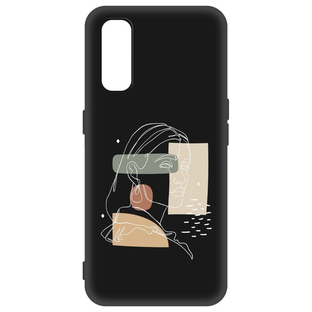 

Чехол-накладка Krutoff Soft Case Уверенность для Oppo Find X2 черный