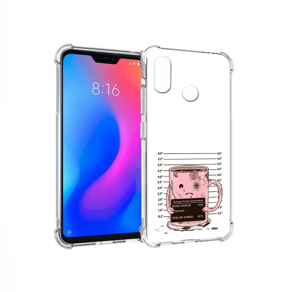 

Чехол MyPads Tocco для Xiaomi Redmi 6 Pro кружка (PT113887.306.420), Прозрачный, Tocco