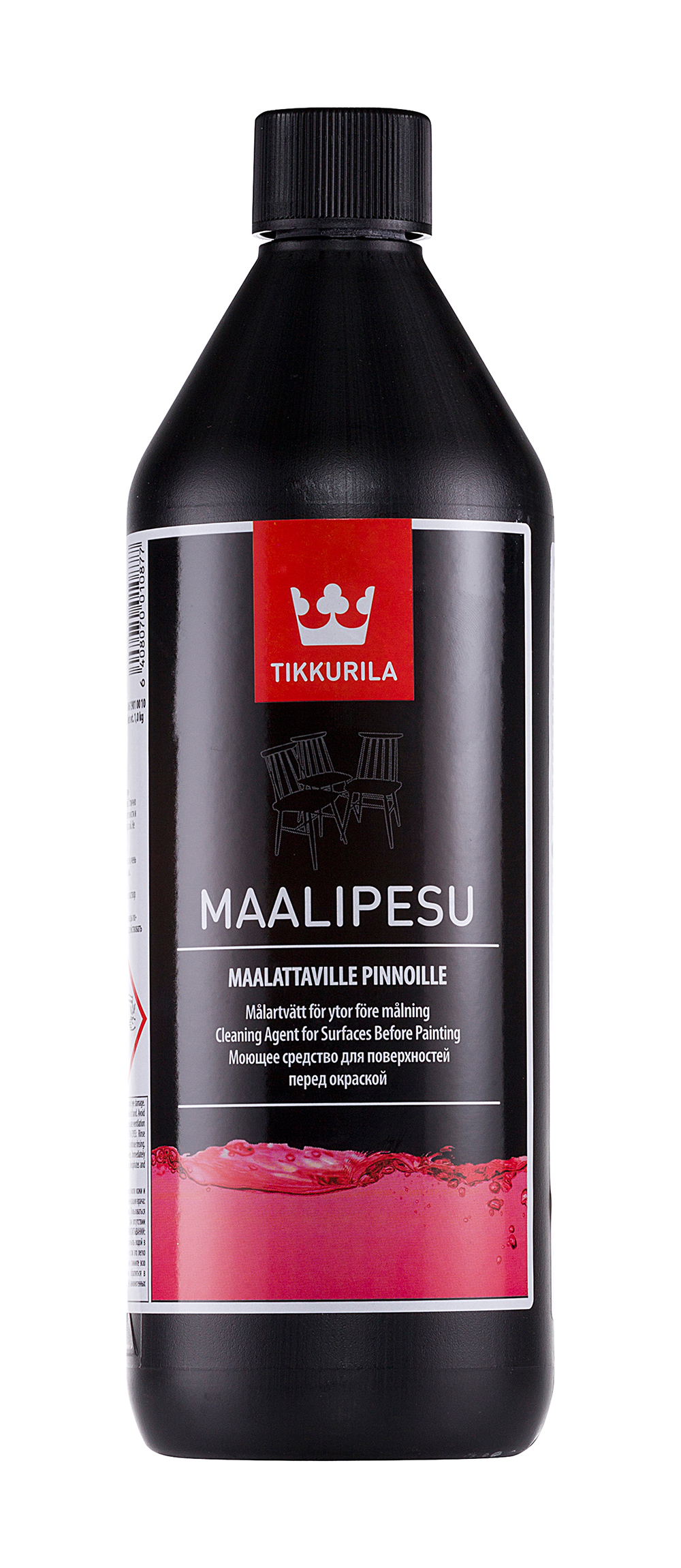 Моющее средство Tikkurila Maalipesu для обработки внутренних и наружных поверхностей, 1л
