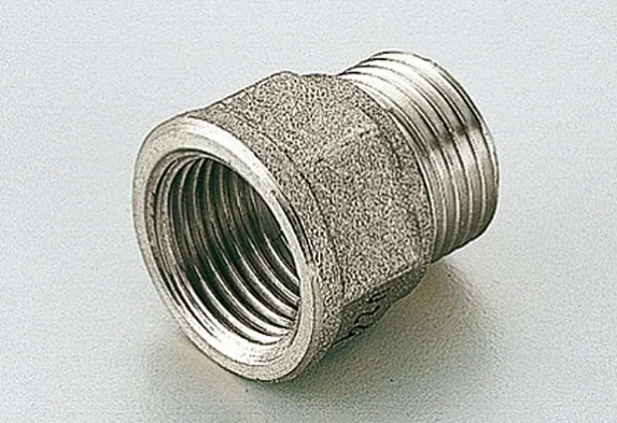

Муфта никелирированная резьба наружная/внутренняя 3/4"x1" Tiemme, 1551N