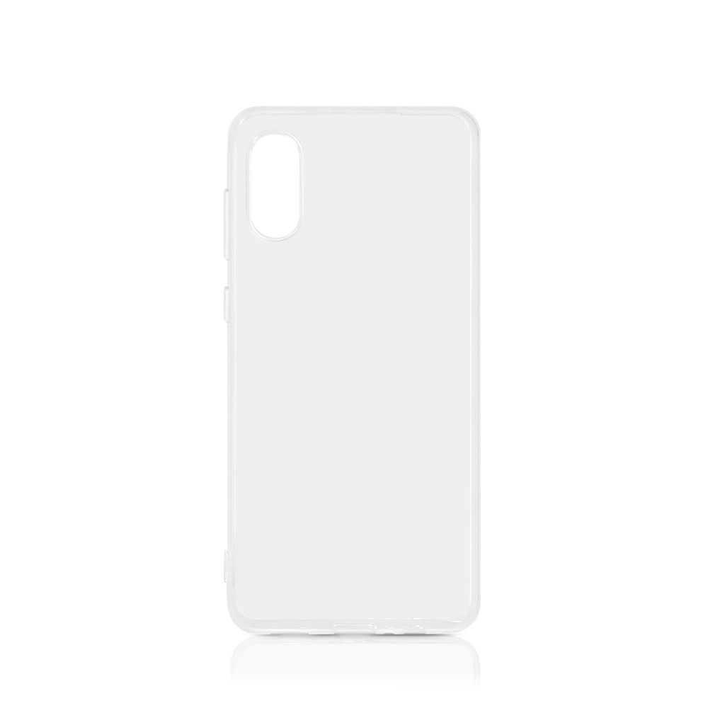 фото Чехол df scase-118 для samsung galaxy a02, clear