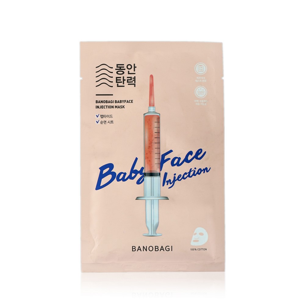 фото Маска для лица banobagi baby face injection mask омолаживающая 30г