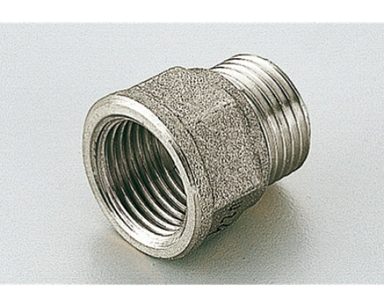 

Муфта никелирированная резьба наружная/внутренняя 1/2"x3/4" Tiemme, 1551N
