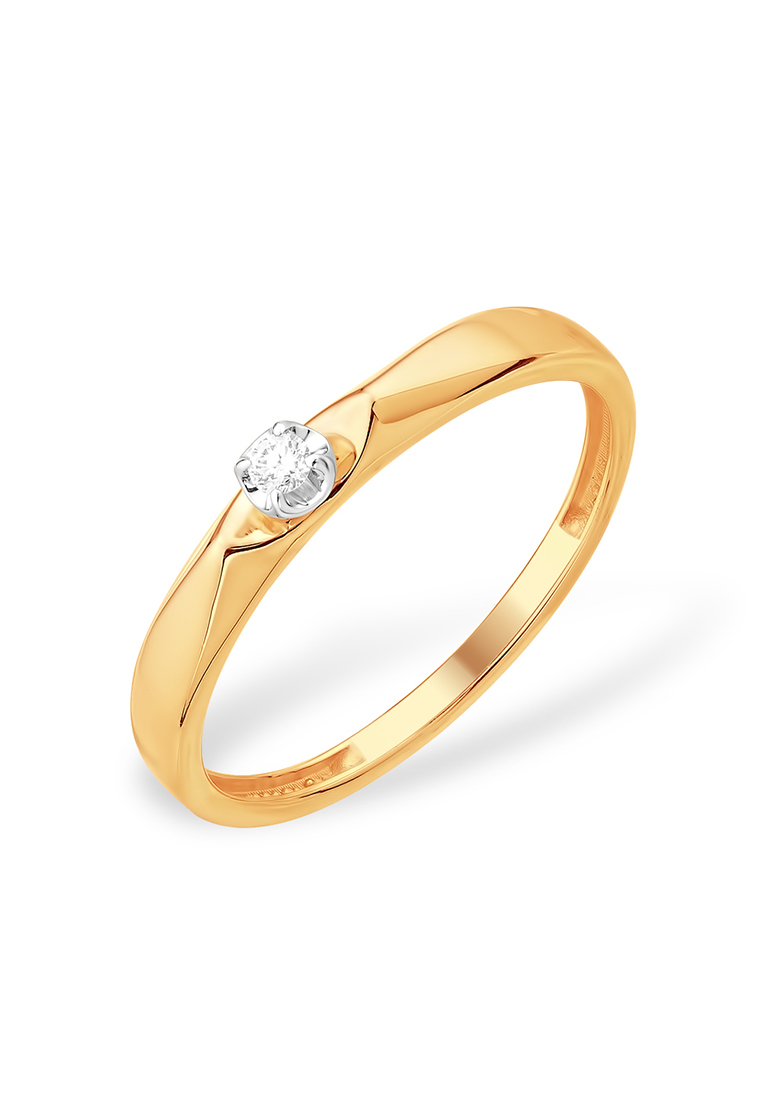

Кольцо из желтого золота с бриллиантом р.  Kari Jewelry К15112999, К15112999