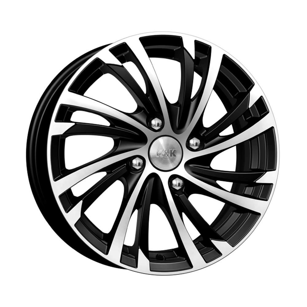 

Диски R15 4x108 6J ET38 D67,1 K&K Мейола (КС643) Алмаз черный