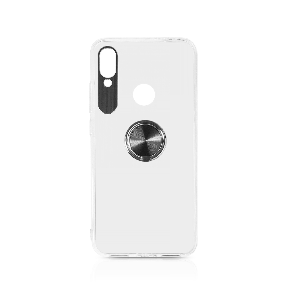 фото Чехол df xitring-01 для xiaomi redmi note 7/note 7 pro; clear/black [df xitring-01]