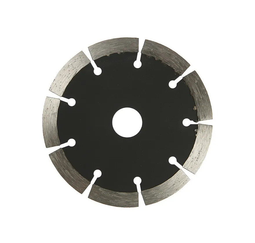 фото Сегментный отрезной алмазный диск abc для сухой грубой резки, 125x22.2 мм run energy