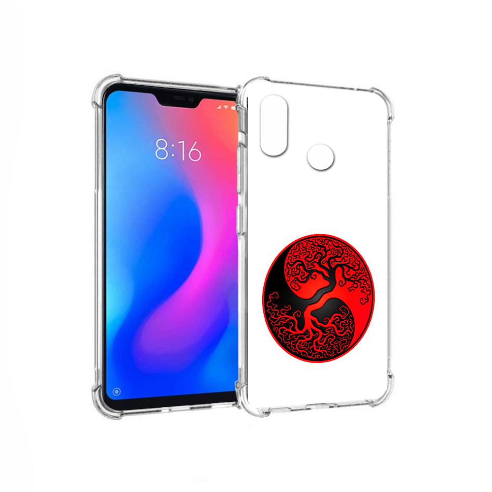 Чехол MyPads Tocco для Xiaomi Redmi 6 Pro инь янь дерево (PT113887.306.379)