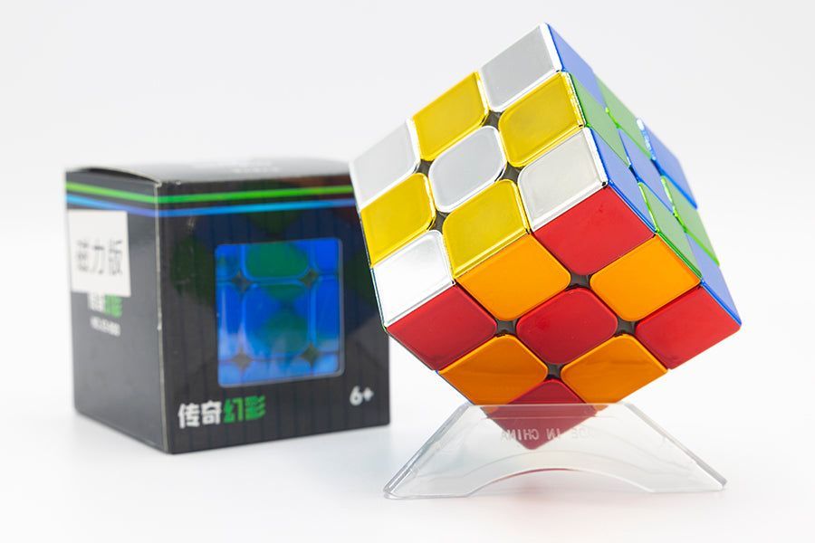 Кубик Рубика магнитный металлик ShengShou 3x3 Legend M Metallic