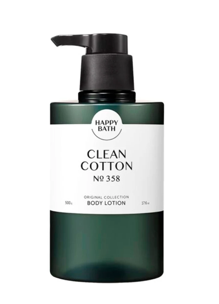 

Лосьон для тела HAPPYBATH с ароматом хлопка Collection Body Lotion Clean Cotton 500г