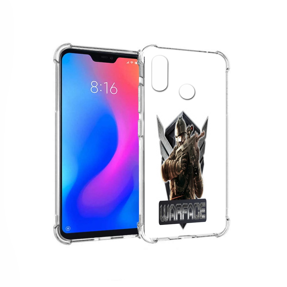 

Чехол MyPads Tocco для Xiaomi Redmi 6 Pro игра про войну (PT113887.306.374), Прозрачный, Tocco