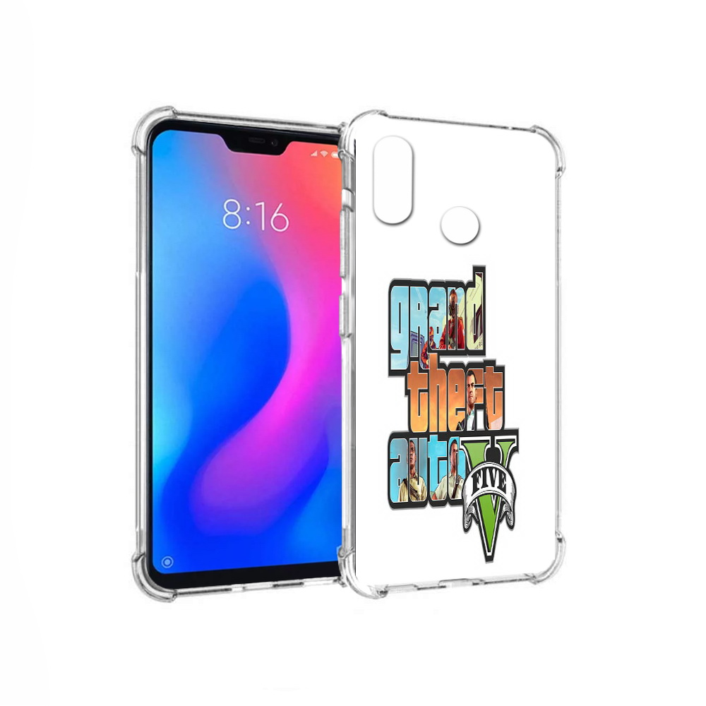 

Чехол MyPads Tocco для Xiaomi Redmi 6 Pro игра гта (PT113887.306.373), Прозрачный, Tocco