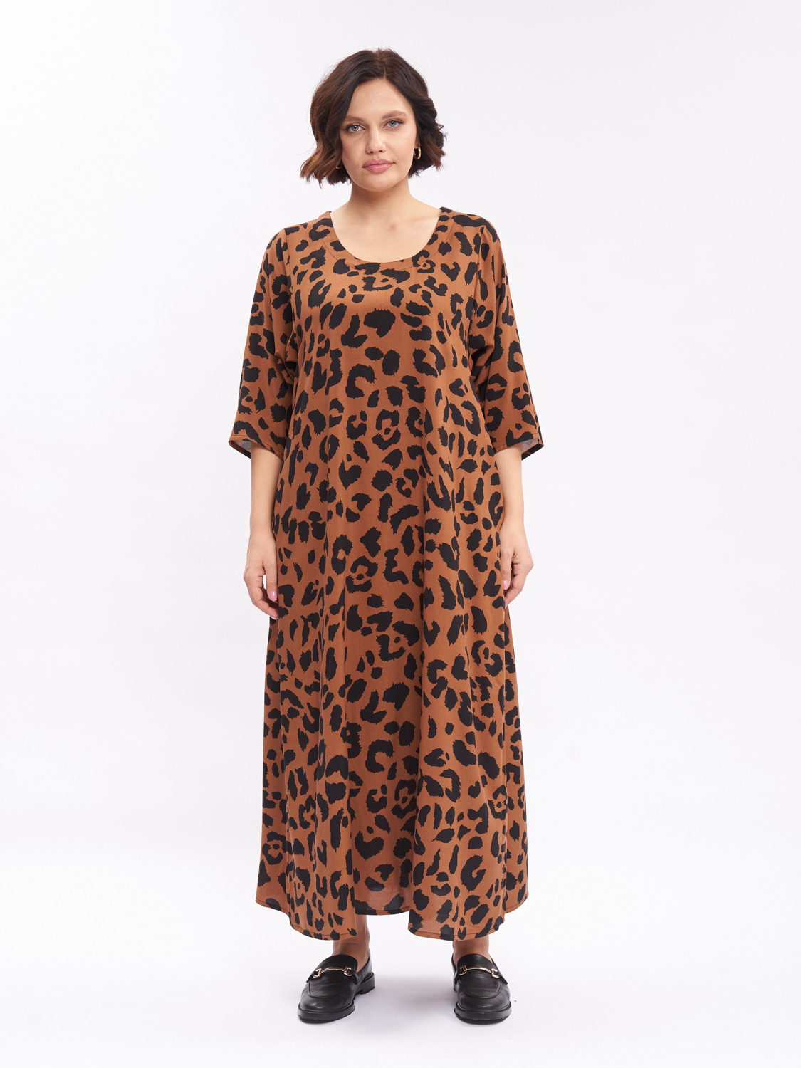 

Платье женское ARTESSA PP01004LEO21 коричневое 52-54 RU, Коричневый, PP01004LEO21