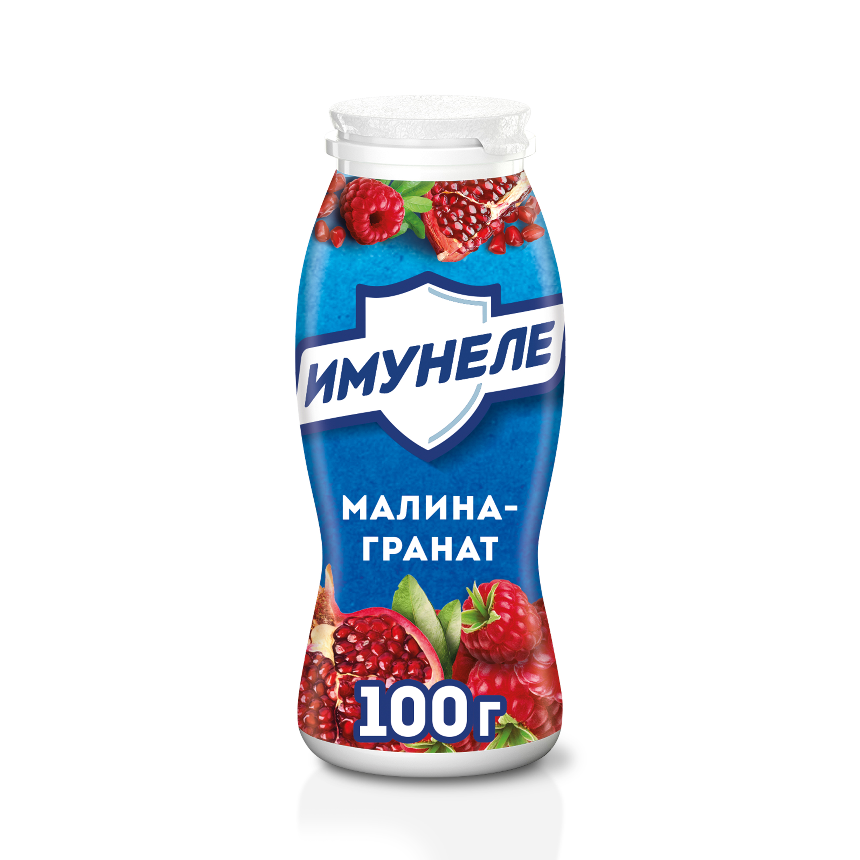 Кисломолочный напиток Имунеле со вкусом гранат-малина 1,2% БЗМЖ 100 мл
