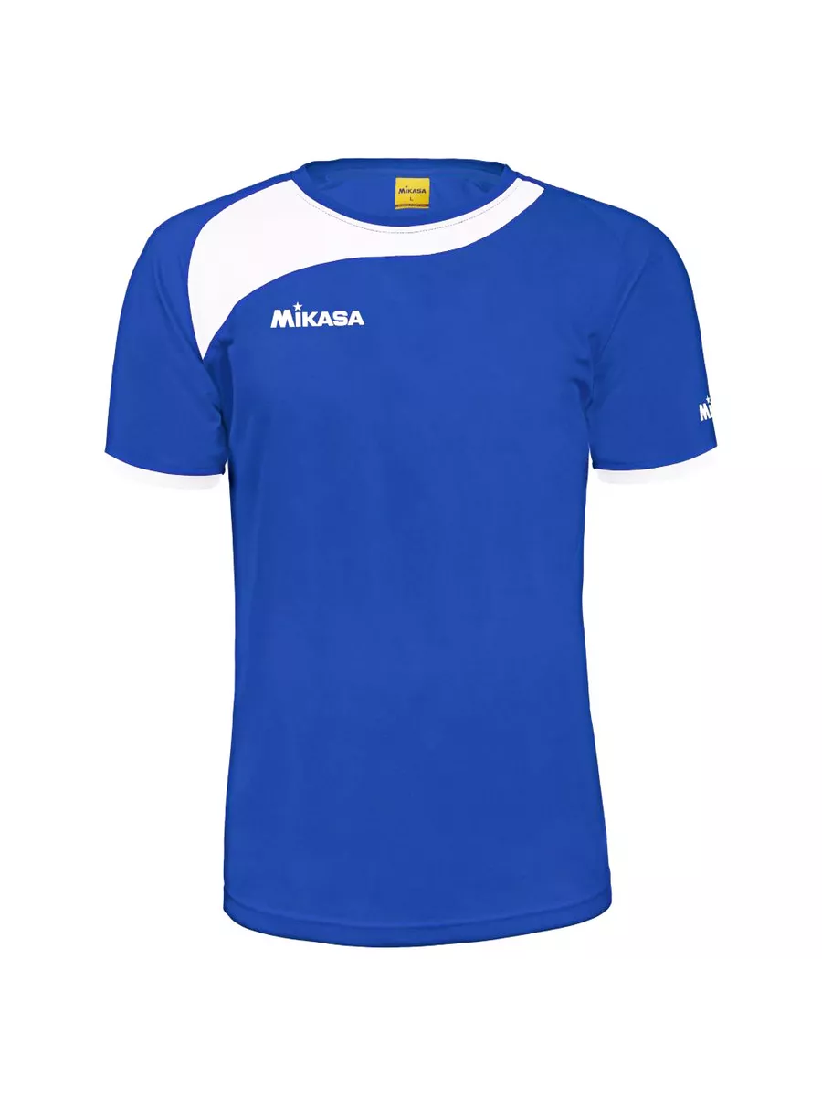

Футболка мужская Mikasa MT288 синяя 2XL, Синий, MT288