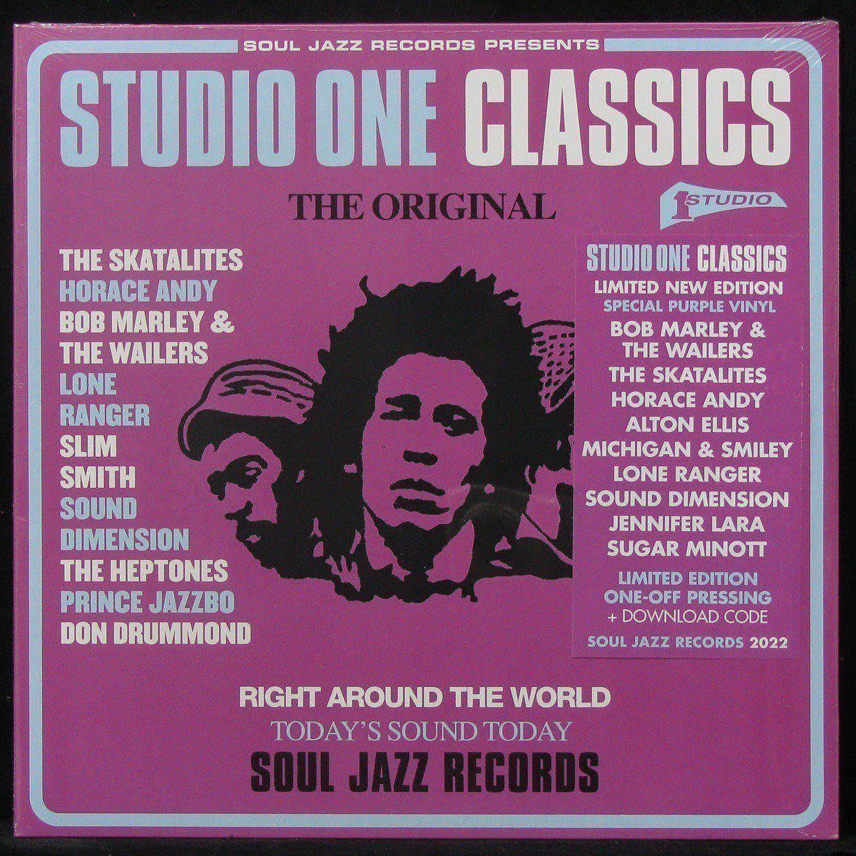

LP V/A - Studio One Classics (2LP,coloured vinyl) Soul Jazz (303429)