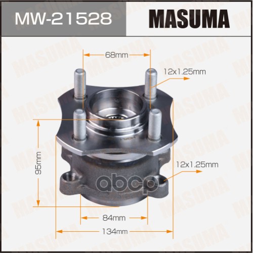 

Ступичный узел MASUMA rear NOTE, TIIDA / NE12, C11