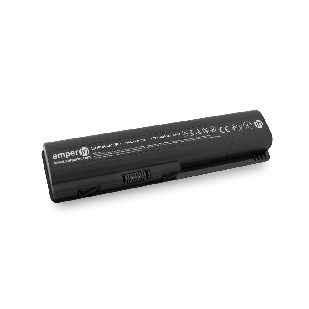 Аккумуляторная батарея Amperin для ноутбука HP Pavilion DV4/Compaq CQ40 4400mAh AI-CQ40