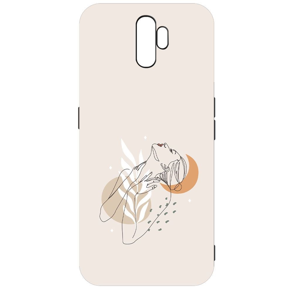 

Чехол-накладка Krutoff Soft Case Женственность для Oppo A9 (2020) черный