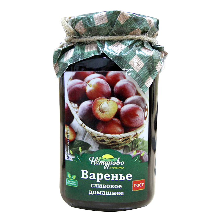 

Варенье Натурово Домашнее сливовое 375 г
