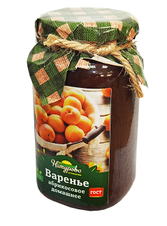 

Варенье Натурово Домашнее абрикосовое 375 г