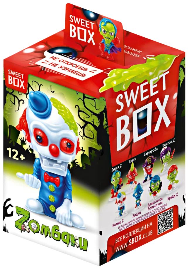

Мармелад Sweet Box Zomбаки Глаз жевательный 14 г