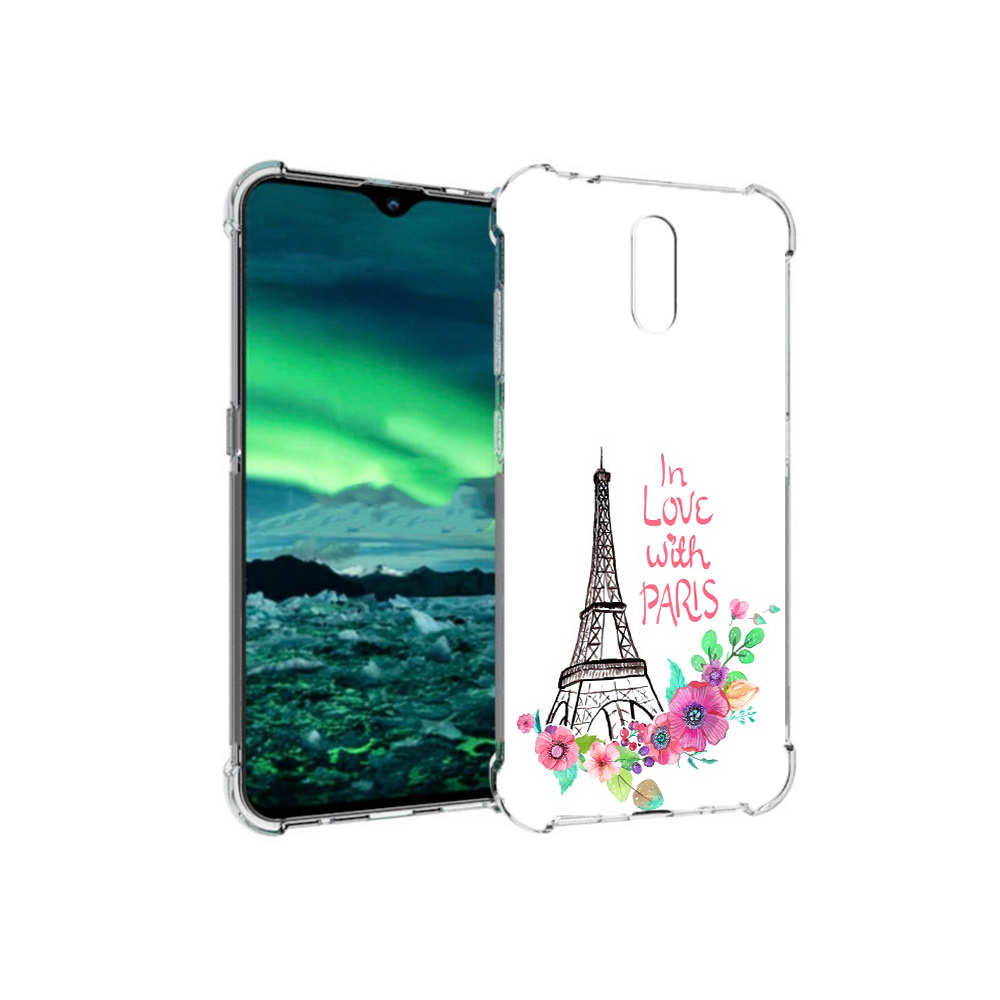 

Чехол MyPads Tocco для Nokia 2.3 любимый париж (PT142254.97.452), Прозрачный, Tocco