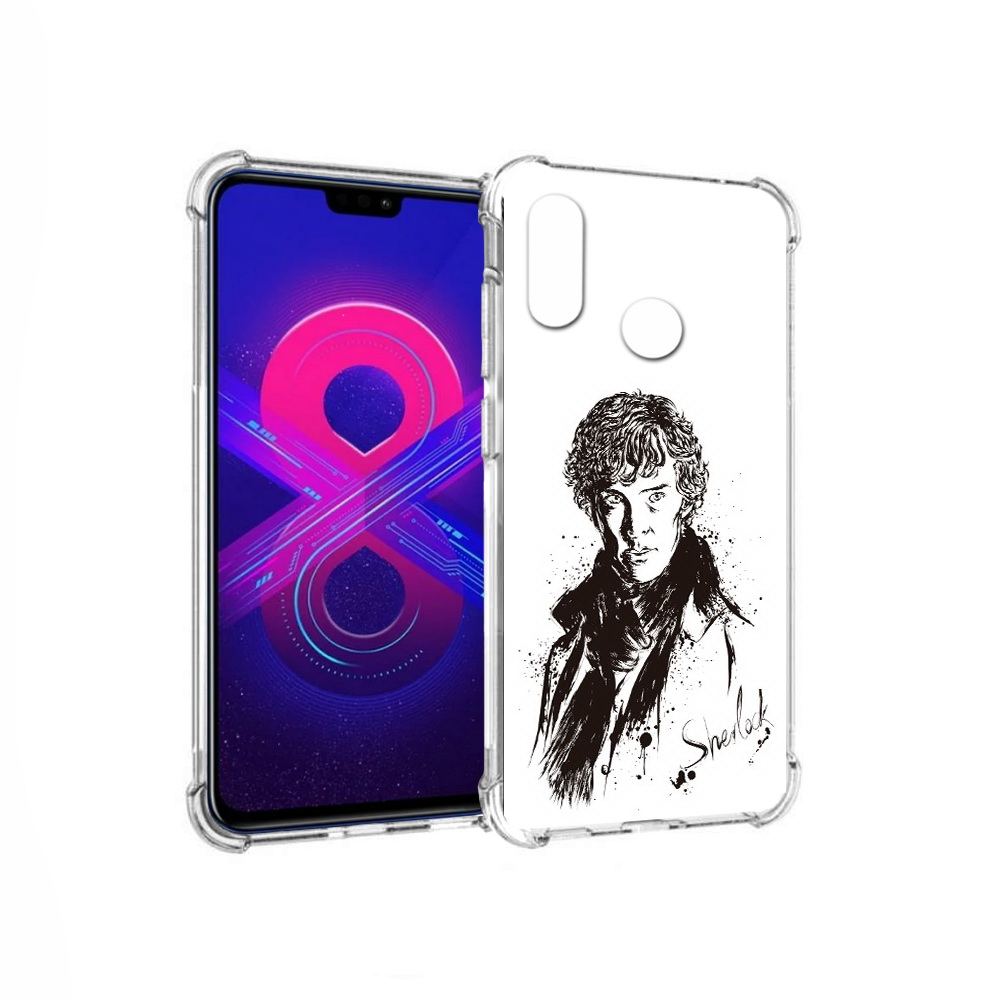 

Чехол MyPads Tocco для Honor 8X Max шерлок холмс портрет (PT118941.31.698), Прозрачный, Tocco