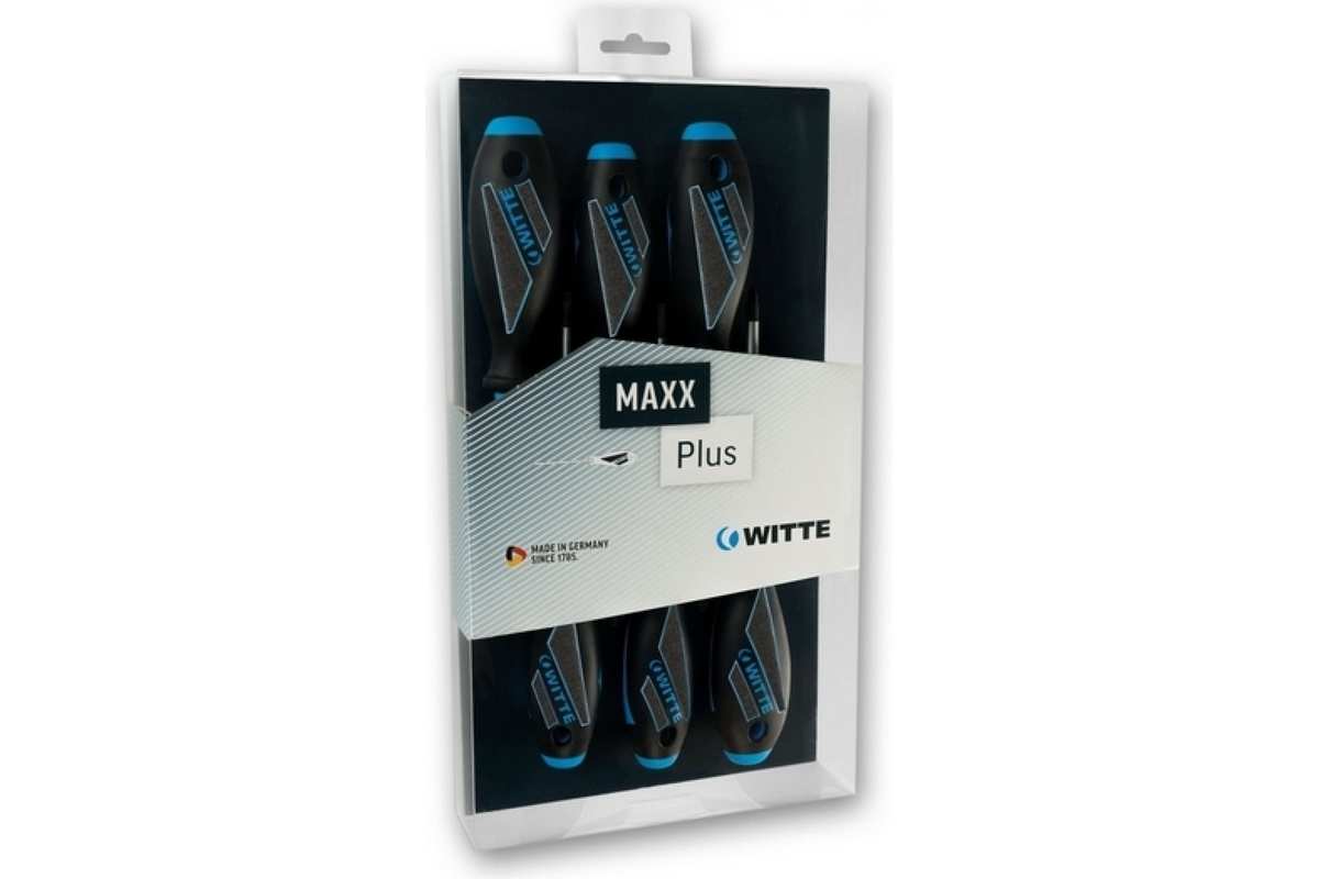 

ОТВЕРТКИ MAXX, набор, PH/шлиц х5 шт., WITTE 653865216