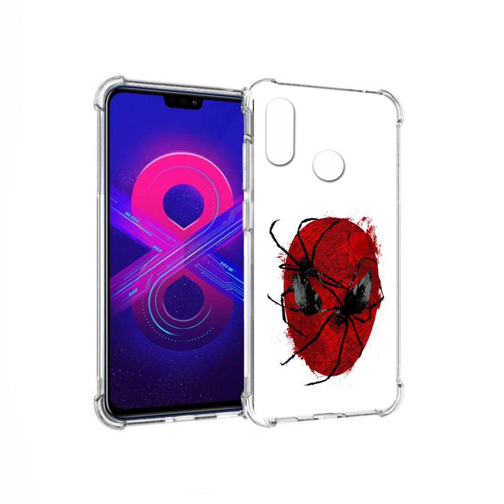 

Чехол MyPads Tocco для Honor 8X Max человек паук (PT118941.31.673), Прозрачный, Tocco