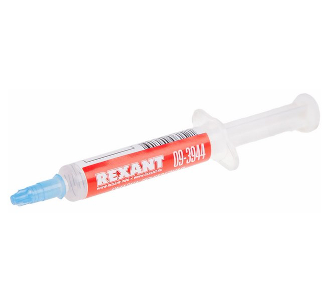 

Смазка силиконовая Rexant, «Демпферная» ПМС-60000, 2 мл, шприц, Прозрачный