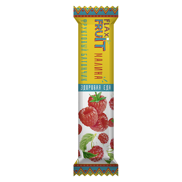 фото Батончик flax fruit малина 30 г компас здоровья