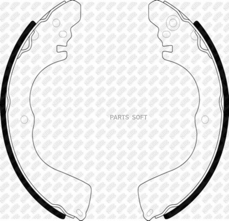 

Тормозные колодки NiBK FN6723