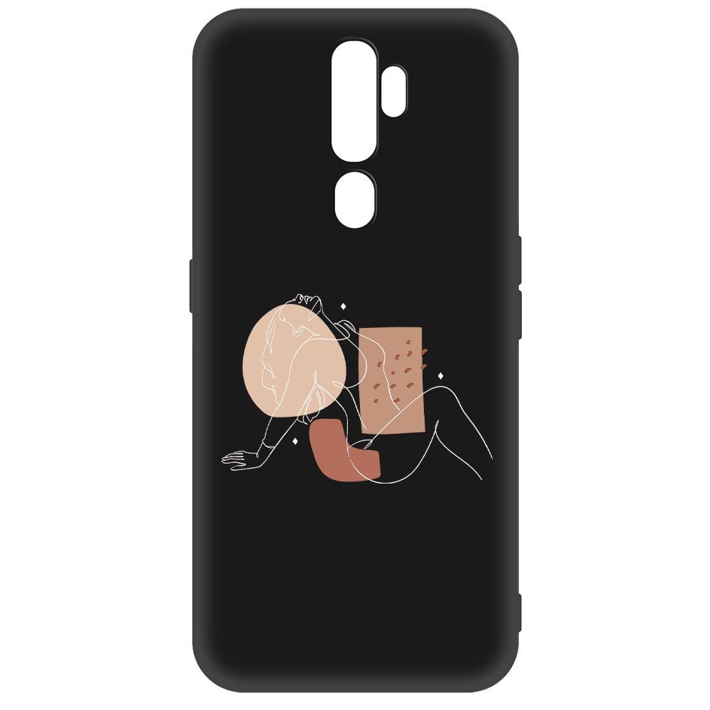 

Чехол-накладка Krutoff Soft Case Чувственность для Oppo A5 (2020) черный