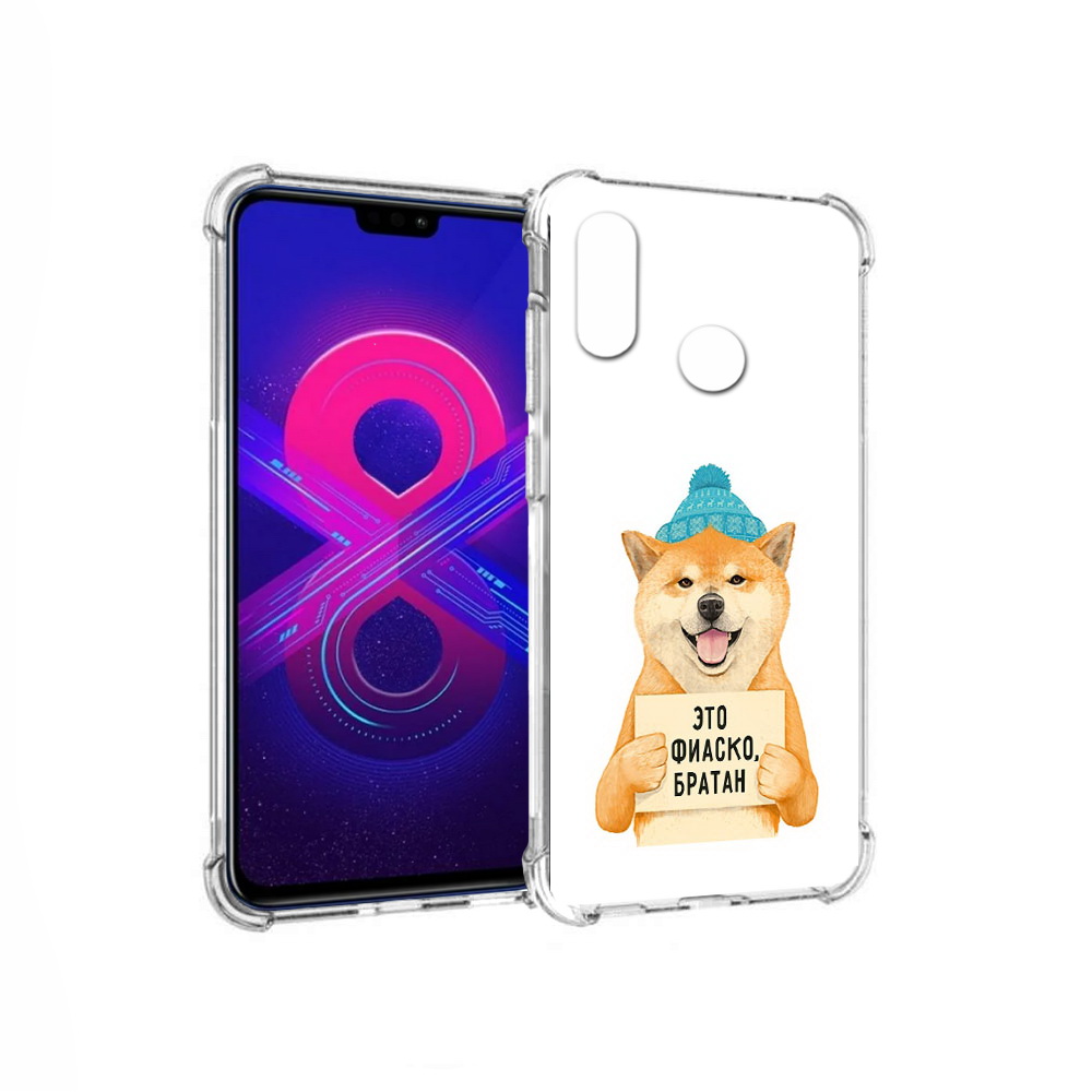 

Чехол MyPads Tocco для Honor 8X Max фиаско (PT118941.31.656), Прозрачный, Tocco